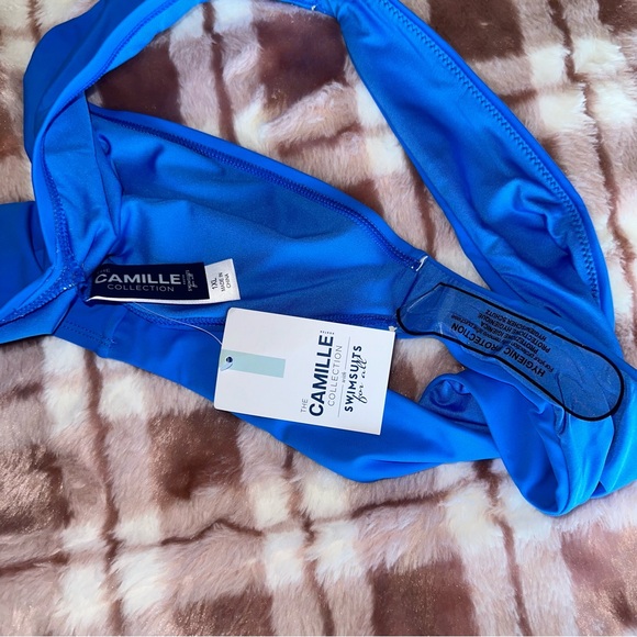 NWT Swimsuits for All Royal Blue Smooth Bikini Bottom | 1XL - Picture 3 of 3